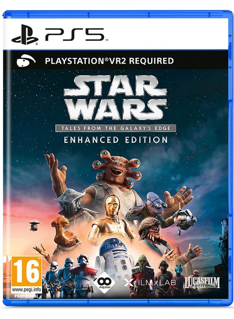 PlayStation Star Wars: Tales from the Galaxy’s Edge – Enhanced Edition – Action Adventure VR Game – PS5 - Image 1