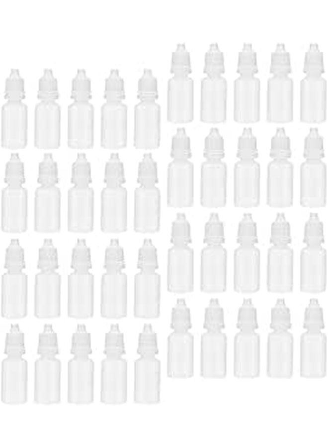 10ml 60pcs Squeezable Dropper Bottles for Essential Oils Serum Travel Refillable - Image 1
