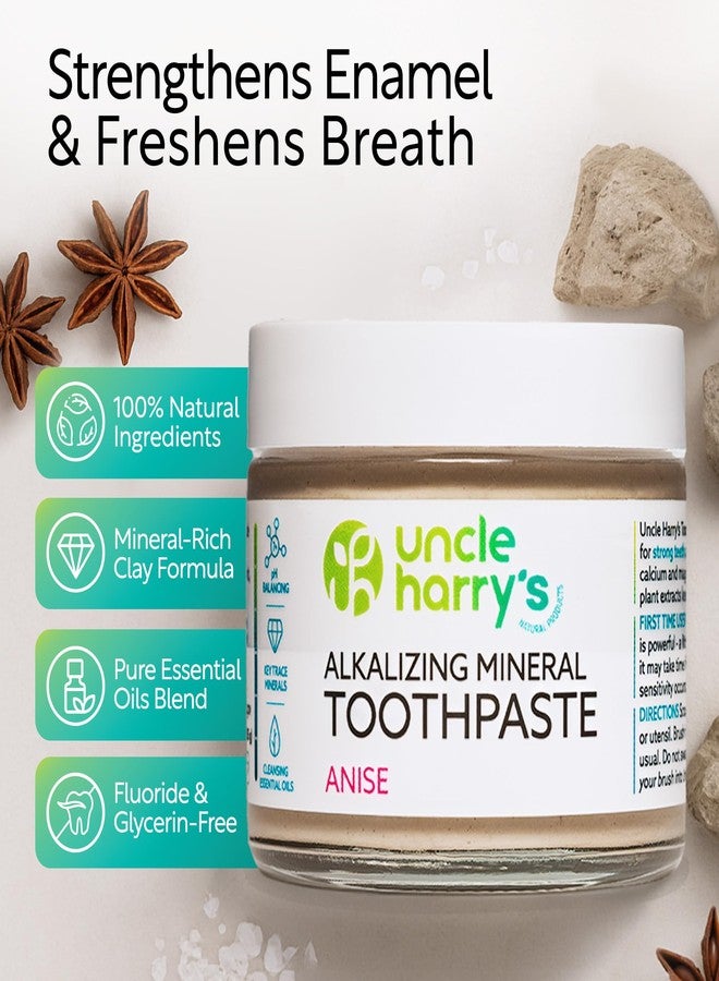 Uncle Harry's Natural Products Anise Toothpaste (4 Pack) - Image 2