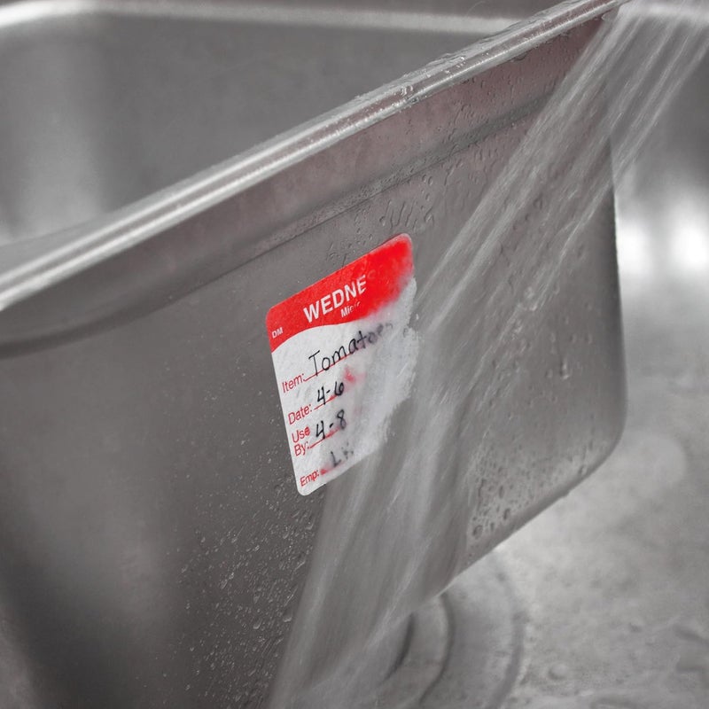 DayMark Safety Systems -IT112439 "USE FIRST" Dissolvable Label, 2" x 2" (Roll of 250) - Yellow - Image 2