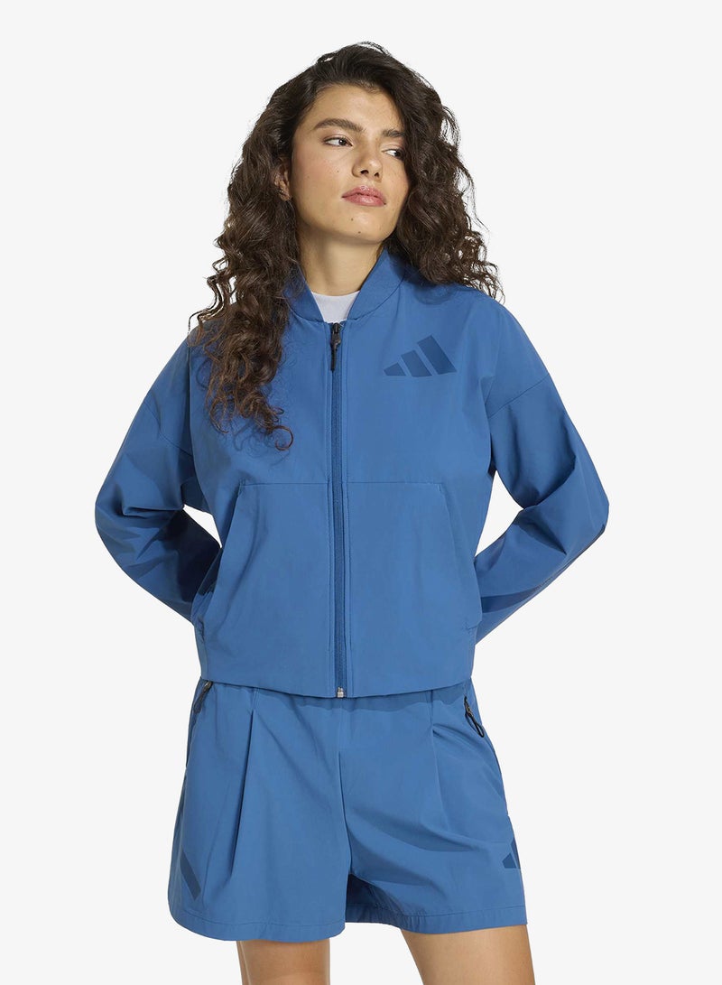 Adidas Z.N.E. Woven Bomber Jacket - Image 1