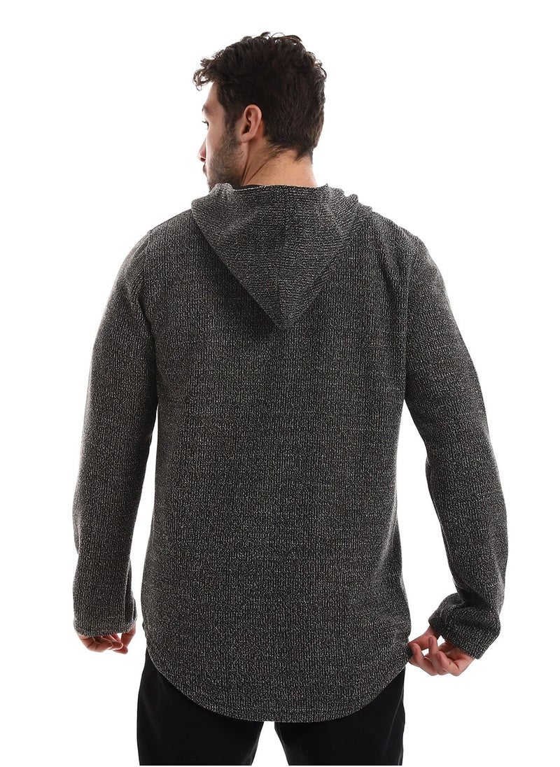Caesar Front Pockets Zipped Hoodie  - Image 4