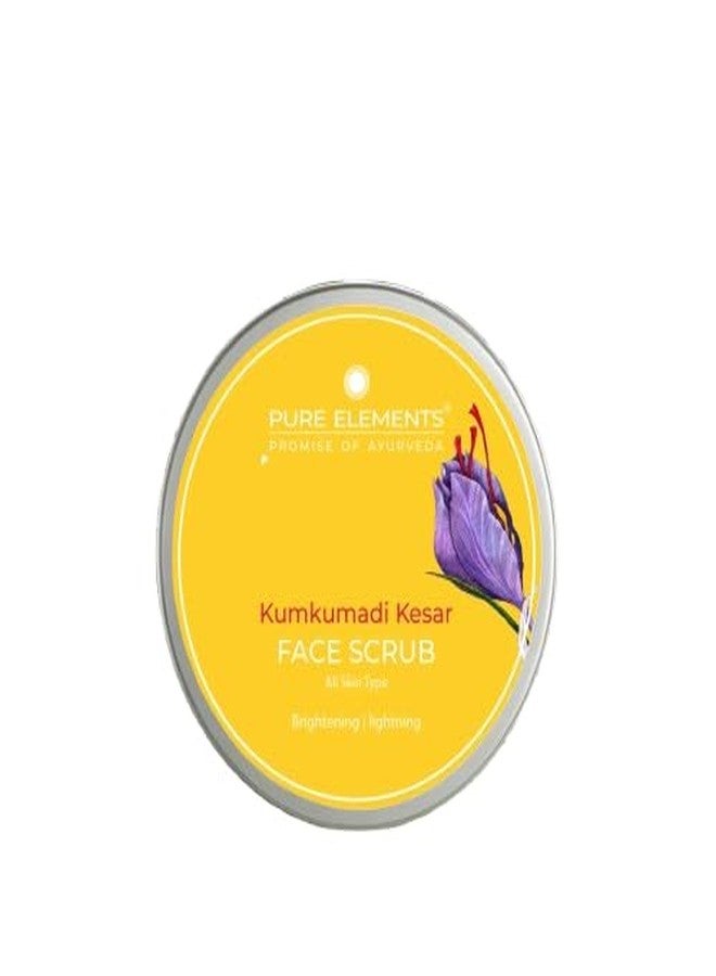 PURE ELEMENTS Kumkumadi Kesar Face Scrub | Brightening | Lightening - Image 1