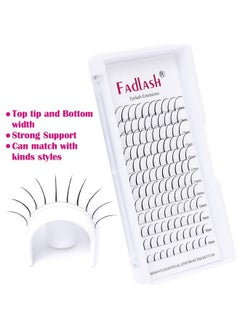 FADLASH Spike Lash Extensions Mixed Tray Premade Spikes Eyelash Extensions Single Super Thick Eyelash Spikes Individual Lashes Fairy Eyelashes (C Curl 814Mm)  - Image 5