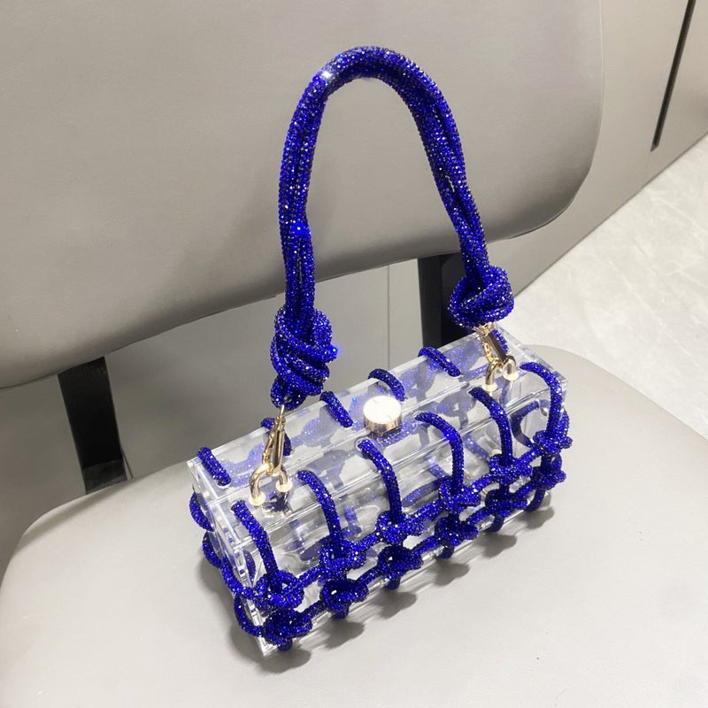 Women'S Bag Shiny Rhinestone Evening Bag Acrylic Handmade Women'S Bag Women'S Handbag Women'S Bag - Image 1
