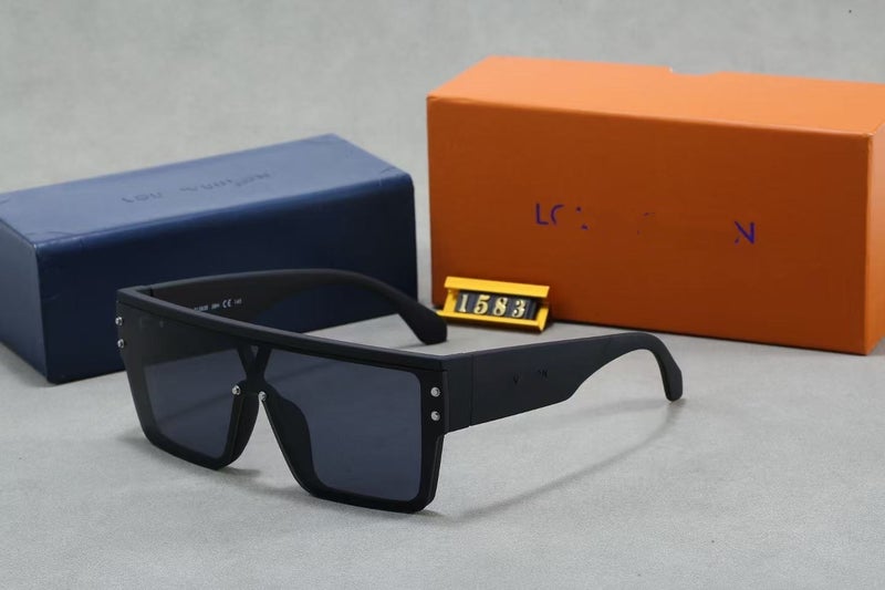 1583 European Style One-Piece Fashionable Sunglasses for Women and Men