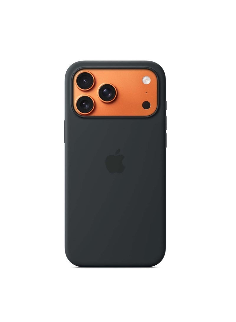 Techie Apple iPhone 17 Pro Silicone Case with MagSafe – Black - Image 1