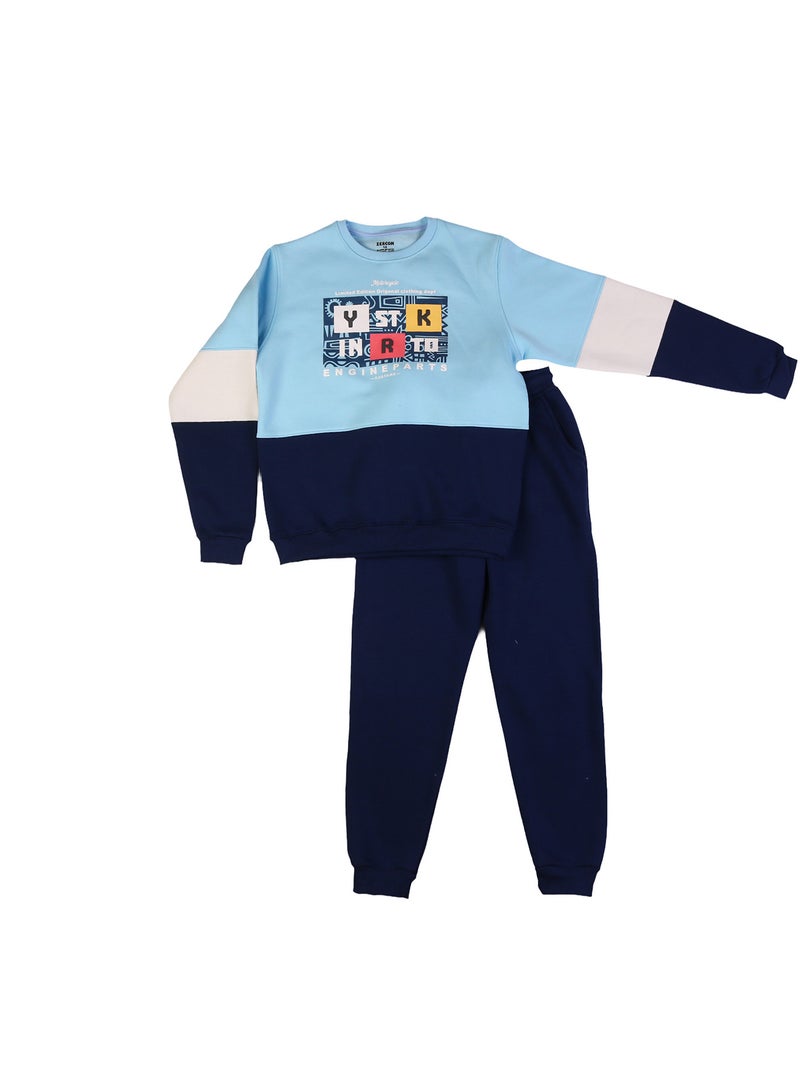 زيركون بيجامة شتوي اولادي - 4010 - Image 1