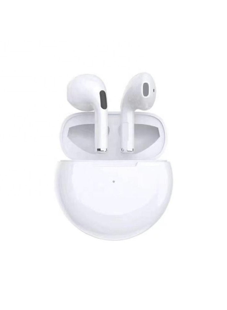 Haino Teko Air-12 Mini Size Wireless Earphones White - Image 1