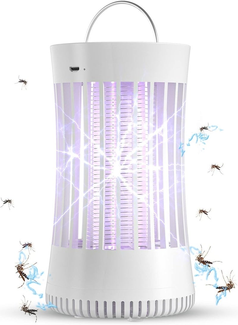general Electric Bug Zapper Indoor/Outdoor, 1500V Moth Trap/Bug Killer/Mosquito Killer Light for Summer Trip,Outdoor Camping,Patio,Home and Garden,Trap Indoor（White） - Image 1