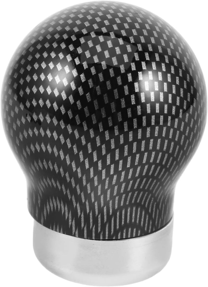 Flexible anti-break Carbon Fiber Gear Shift Lever Knob, Universal Manual Transmission Car Shift Knob with Spherical Design for Comfortable Gear Shifting and Car Modification Trusted all-purpose quality Flexible purchase choices User tested optimized build Fault optimized construction Multi-purpose fine material Worldwide popular practical build Global flexible sizing options Multi-style matching design Dispersed regional warehouses All preference matching build Elegant practical multi-option build Moisture proof Shock rubber edge Continuous warehouse supply Cross-material combo compatible Odor resistant Defect free upgraded substance Multi-category warehouse equip Bulk storage easy optimized build Low dust buildup Coast & inland available Multi-source stock guarantee Care processed raw material Elegant appearance - Image 1