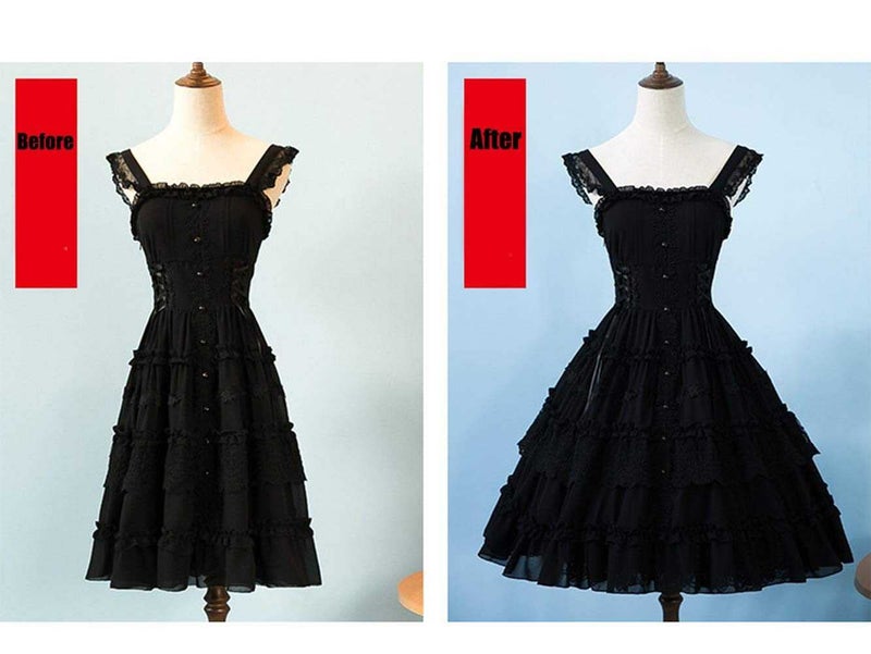 Kumeng Big Kids Teenager Girls Petticoat Slips with 2 Hoops Elastic Crinoline Underskirt Flower Girls Petticoat - Image 3