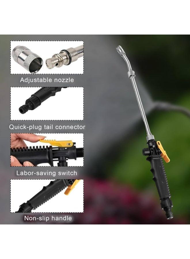 GUDOO High Pressure Power Water Gun for Car Wash Maintenance, Washer Water Jet Garden Hose Wand Nozzle Sprayer Spray Cleaning Tool  - Image 5