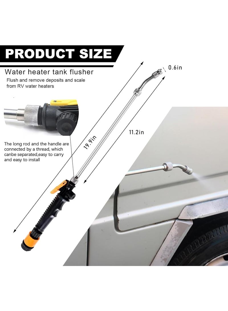GUDOO High Pressure Power Water Gun for Car Wash Maintenance, Washer Water Jet Garden Hose Wand Nozzle Sprayer Spray Cleaning Tool  - Image 3