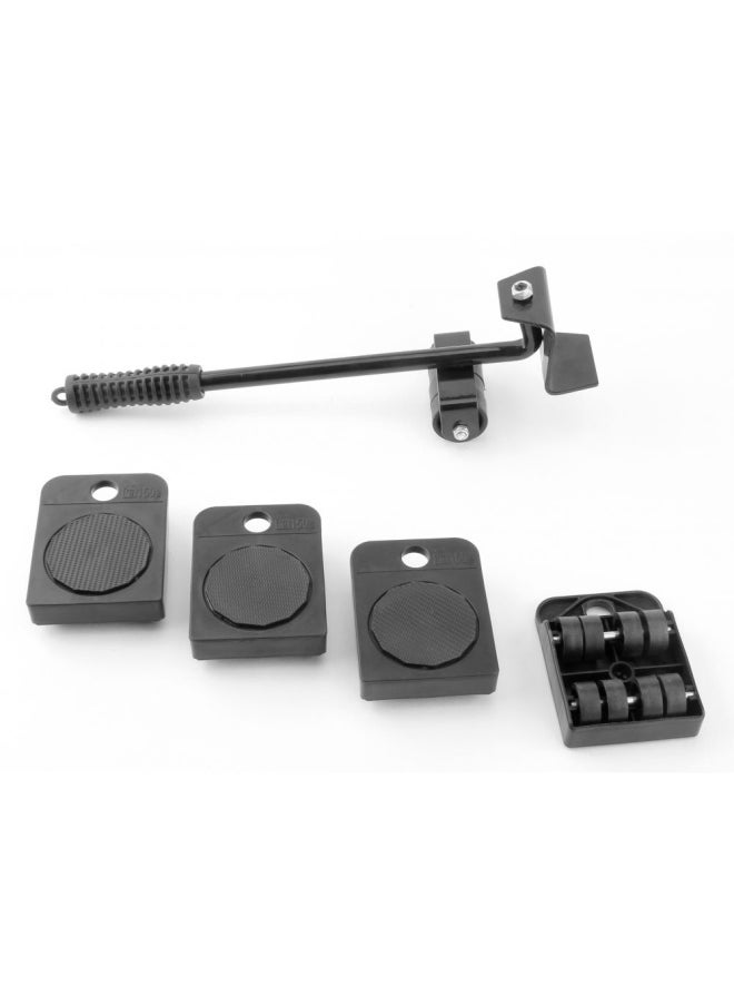 DANUBE HOME Milano Furniture Mover Furniture Lift Mover Tool Heavy Duty Furniture Lifter and Movers Set with Sliders Easily Move Heavy Items on Hardwood Flooring and Carpet (5 Pieces Lift And Roll Set) Tt81975Cg 