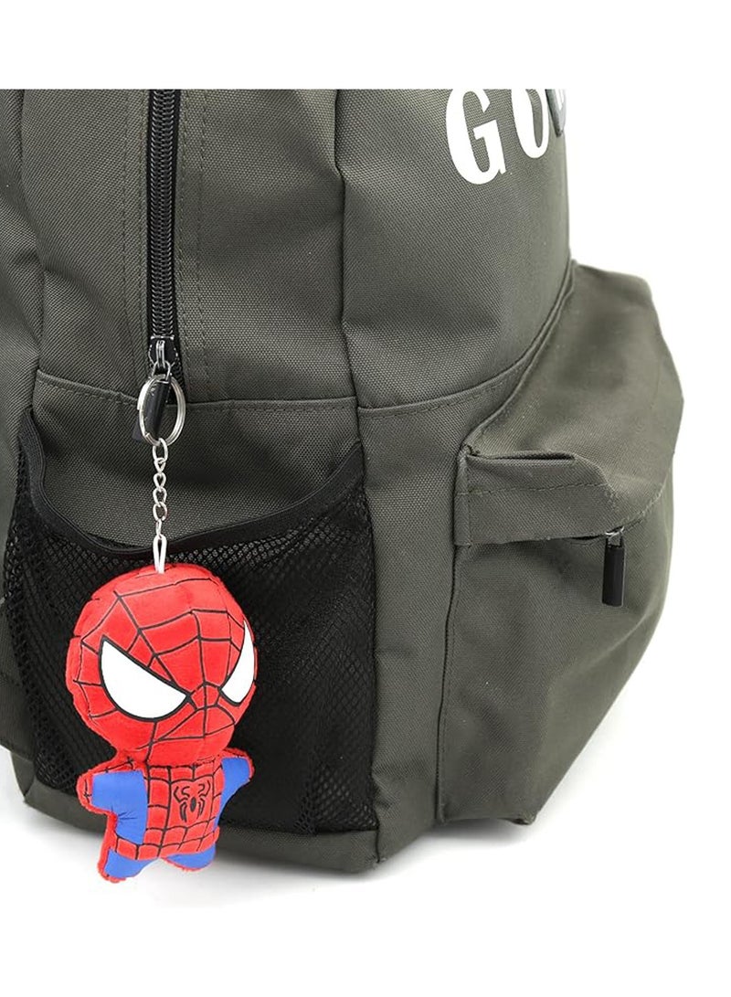 Spider Plush Keychain Toys For Kids, Small Superhero Stuffed Plushie Keychain Backpack Decorations Bag Lucky Pendant Dolls Soft Cartoon Stuffed Plush Dolls Accessories For Kids Boys Girls Gifts - Image 5