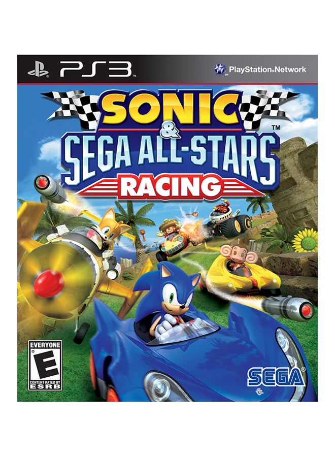 سيغا لعبة الفيديو 'Sonic And Sega All-Stars Racing' (إصدار عالمي) - سباق - playstation_3_ps3 - Image 1