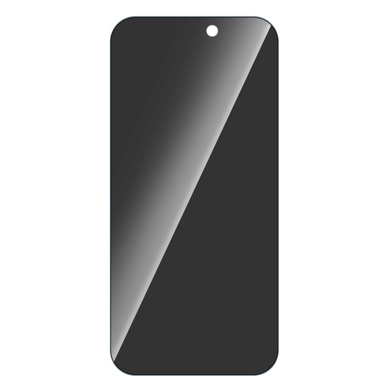 Privacy Screen Protector Ultra Clear Corning Tempered Glass Film Full Coverage Anti-Spy Protection Scratch Case Friendly Compatible with iPhone 15 Pro 6.1''