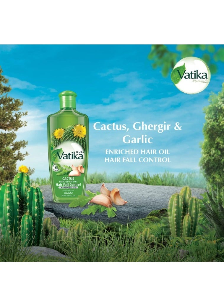 Vatika Naturals Cactus Hair Oil, 200 ml - Image 2