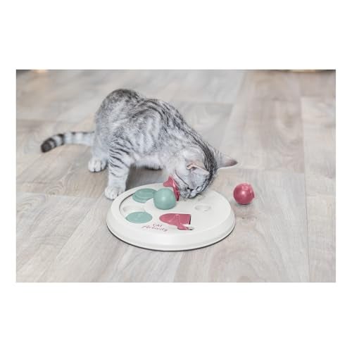 TRIXIE Flip Board Interactive Cat Toy, Enrichment Toys for Indoor Cats, Treat Puzzle Interactive Play and Mental Stimulation - Image 4