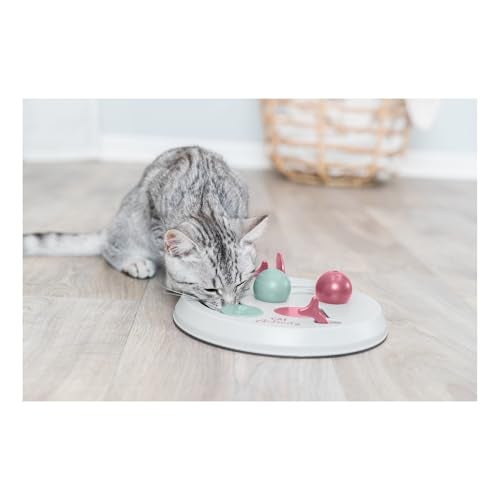 TRIXIE Flip Board Interactive Cat Toy, Enrichment Toys for Indoor Cats, Treat Puzzle Interactive Play and Mental Stimulation - Image 5