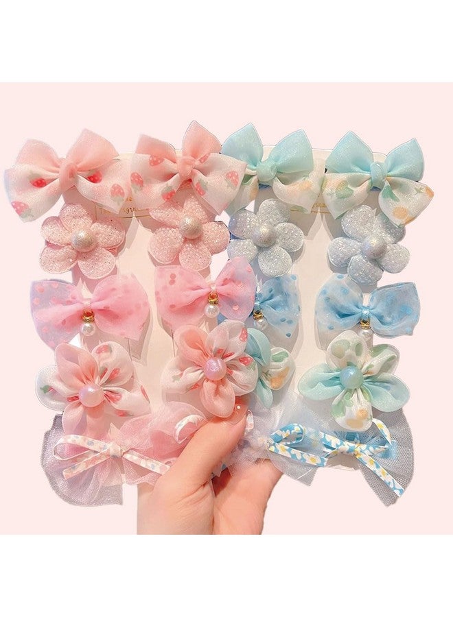 Ewandastore Ewanda store 50 Pcs Baby Girls Hair Clips,Children's Bow Hair Clips,Baby Flower Clip,Girls Hairpins Barrettes Hair Accessories - Image 2