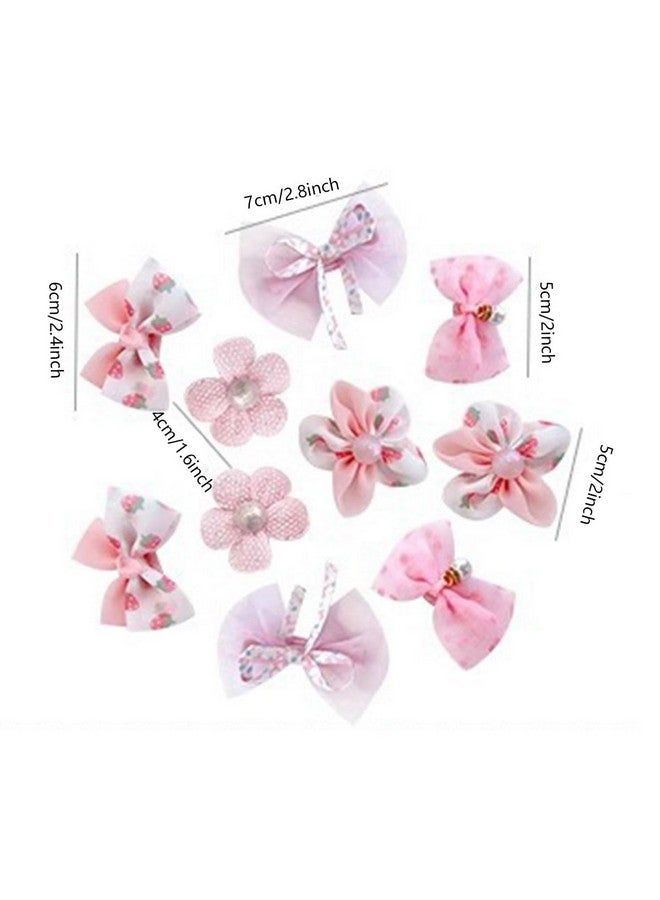 Ewandastore Ewanda store 50 Pcs Baby Girls Hair Clips,Children's Bow Hair Clips,Baby Flower Clip,Girls Hairpins Barrettes Hair Accessories - Image 3