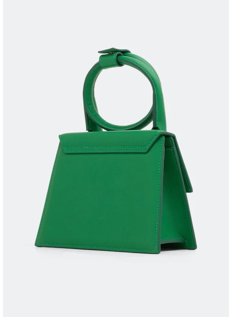 Jacquemus  كيس كيس Le Chiquito Noeud مع مقبض أعلى حزام مقبض مقبض مغناطيسي - Image 4