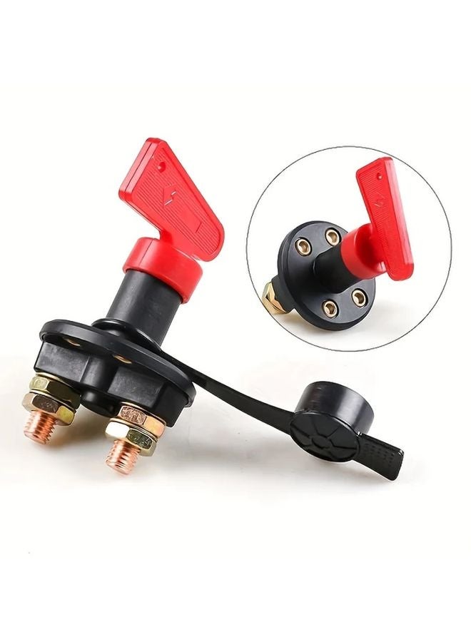 مفتاح فصل بطارية اتصال نحاسي، قاطع دائرة 36 فولت، مفتاح رئيسي، قطعة واحدة - Image 1