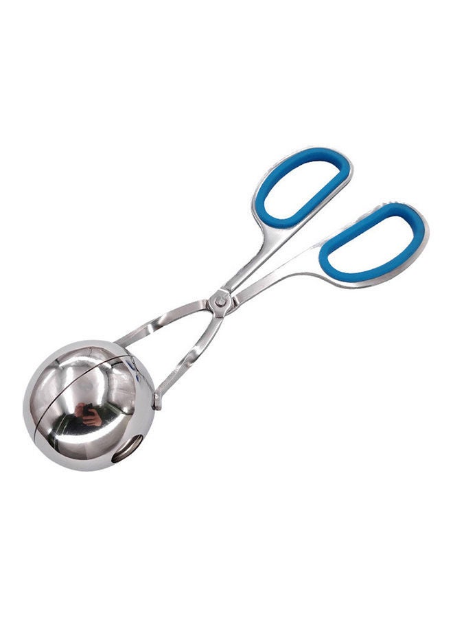NIBEMINENT Stainless Steel Non-Sticky Meatballs Rice Balls Blue/Silver  - Image 1