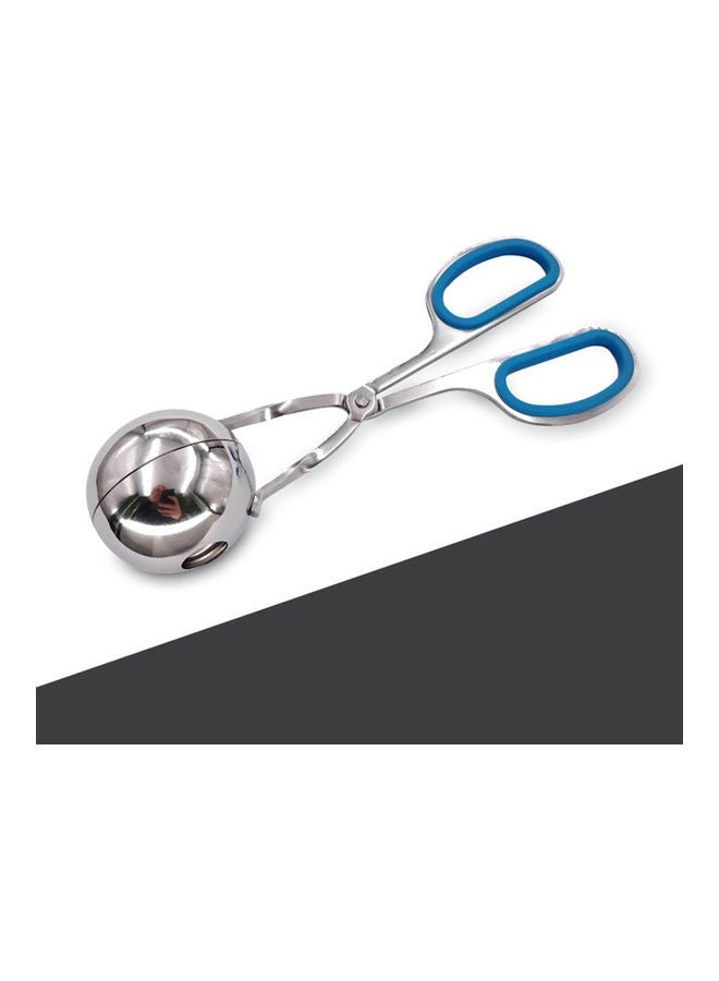 NIBEMINENT Stainless Steel Non-Sticky Meatballs Rice Balls Blue/Silver  - Image 2
