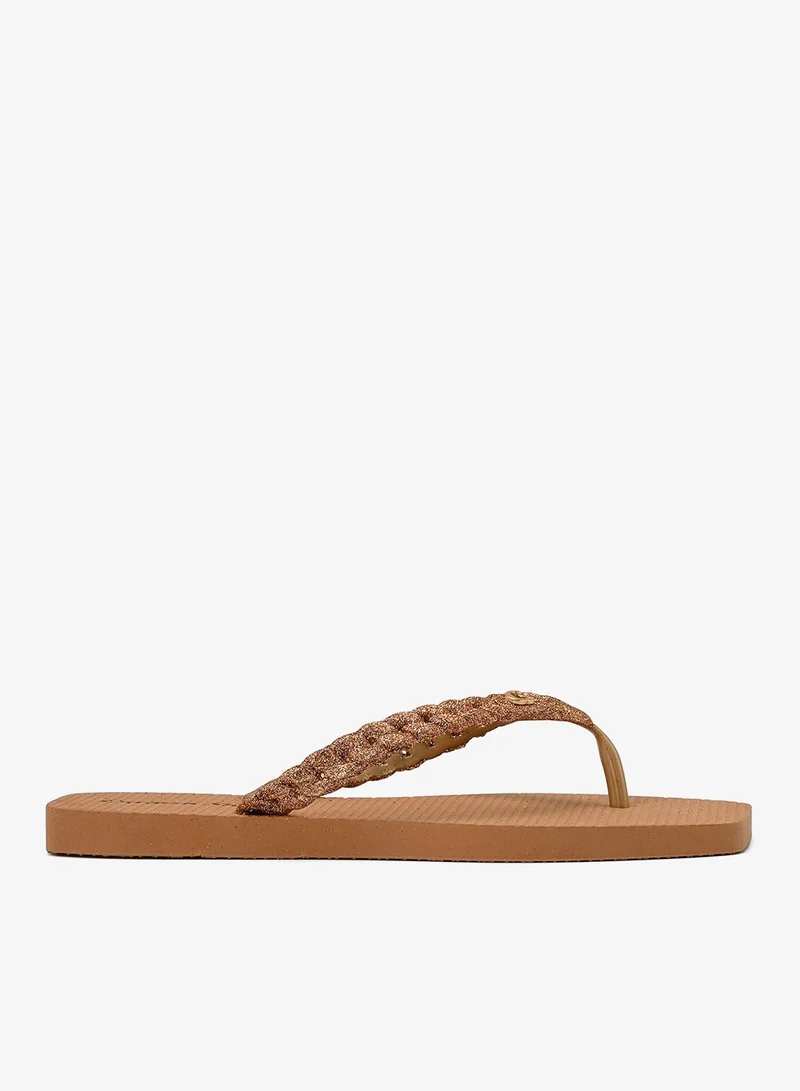 Carmen Steffens Flip-Flops Golden Straps
