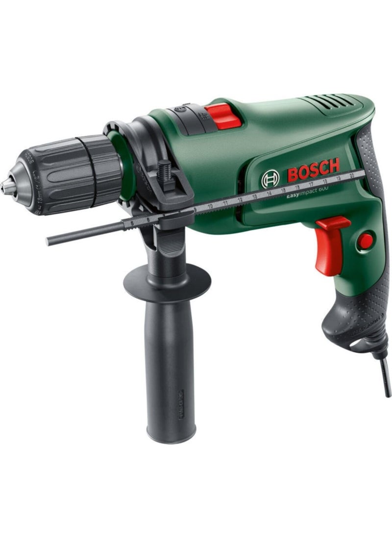 BOSCH - Easyimpact 600 13MM 600 Watt Hammer Drill + 103 Piece Drill Bit Screwing Bit Socket Bit Set - Image 1