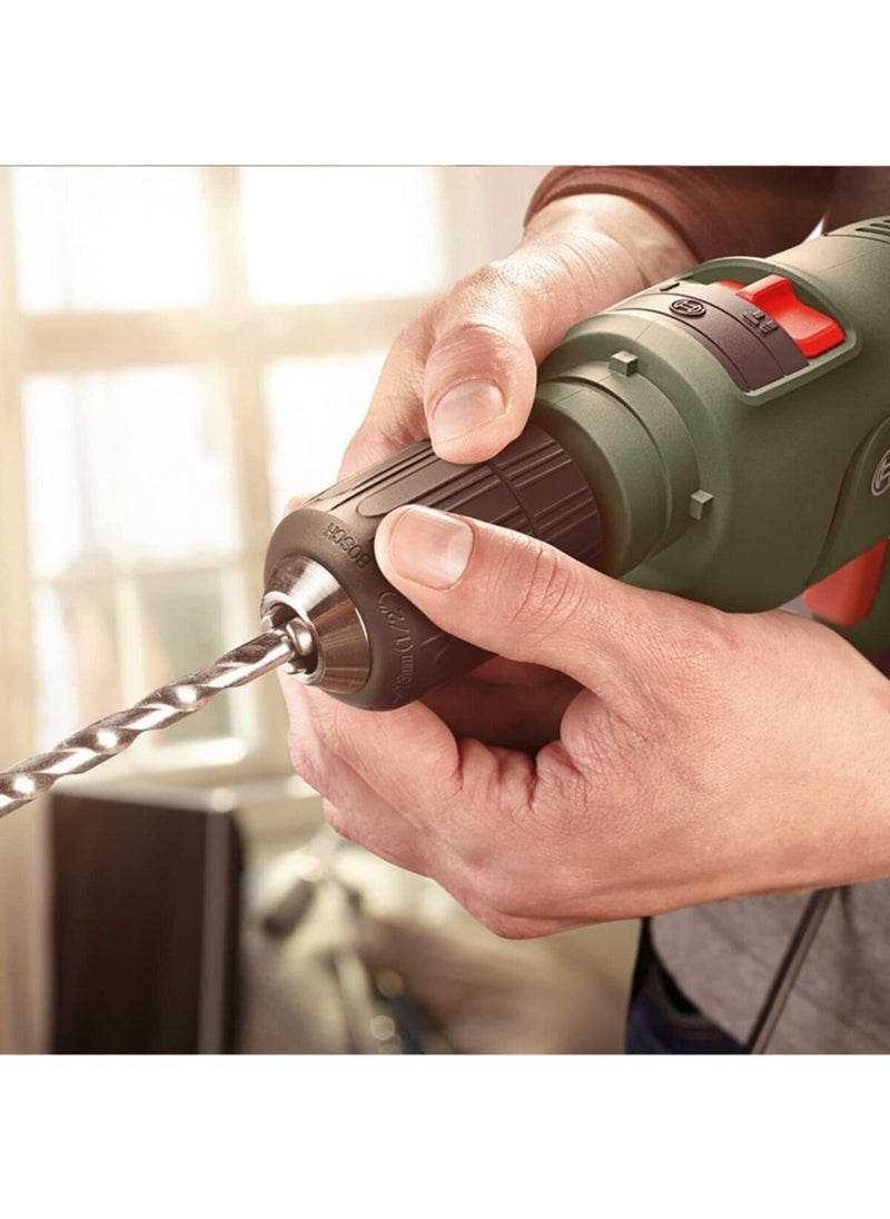 BOSCH - Easyimpact 600 13MM 600 Watt Hammer Drill + 103 Piece Drill Bit Screwing Bit Socket Bit Set - Image 1