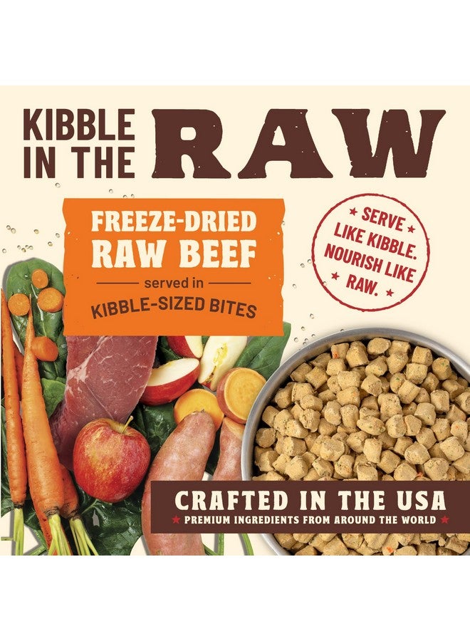 Primal Pet Foods Primal Kibble in The Raw, Freeze Dried Dog Food, Beef, Scoop & Serve, Made with Raw Protein, Whole Ingredient Nutrition, Crafted in The USA, Dry Dog Food 5.4 lb Bag - Image 2