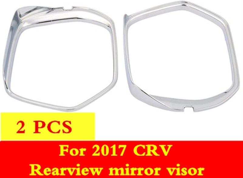 Wivplex Car ABS Rearview Mirror Rain Guard Cover - Image 2