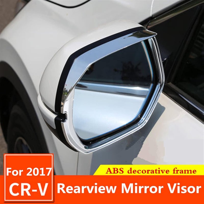 Wivplex Car ABS Rearview Mirror Rain Guard Cover - Image 3