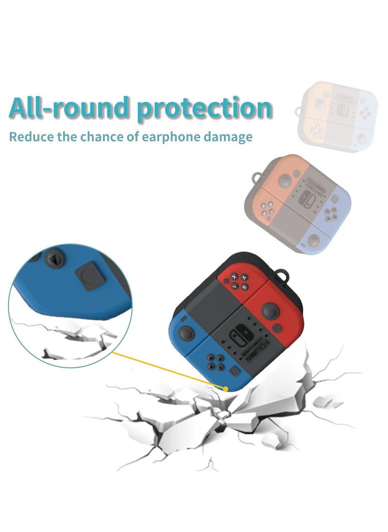 Excefore Silicone case for Bose Ultra Open Earbuds 2024, Shockproof Full Protective Skin Case Cover with Carabiner, Silicone Game Consoles Headphones Case for Bose Ultra Open Earbuds 2024  - Image 4