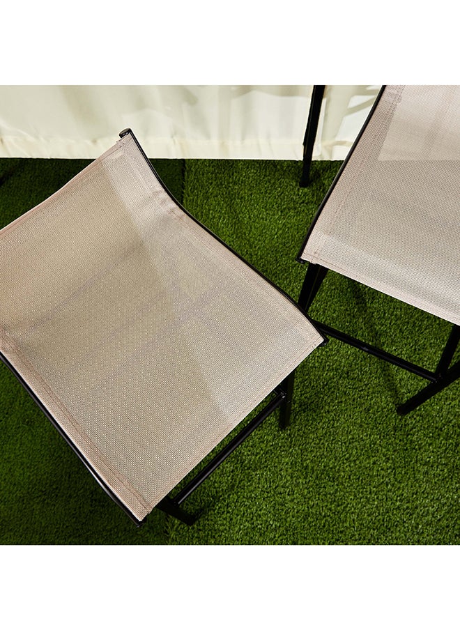 Home Box - Tango 4-Piece Barzebo with 2 Bar Stools and Glass Hanger Set 80 x 100 x 80 cm - Image 1
