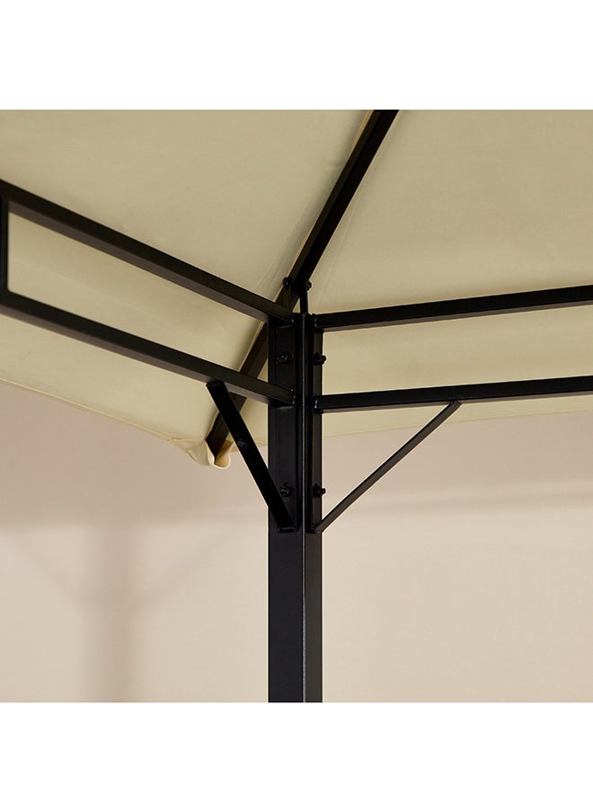 Home Box - Tango 4-Piece Barzebo with 2 Bar Stools and Glass Hanger Set 80 x 100 x 80 cm - Image 1
