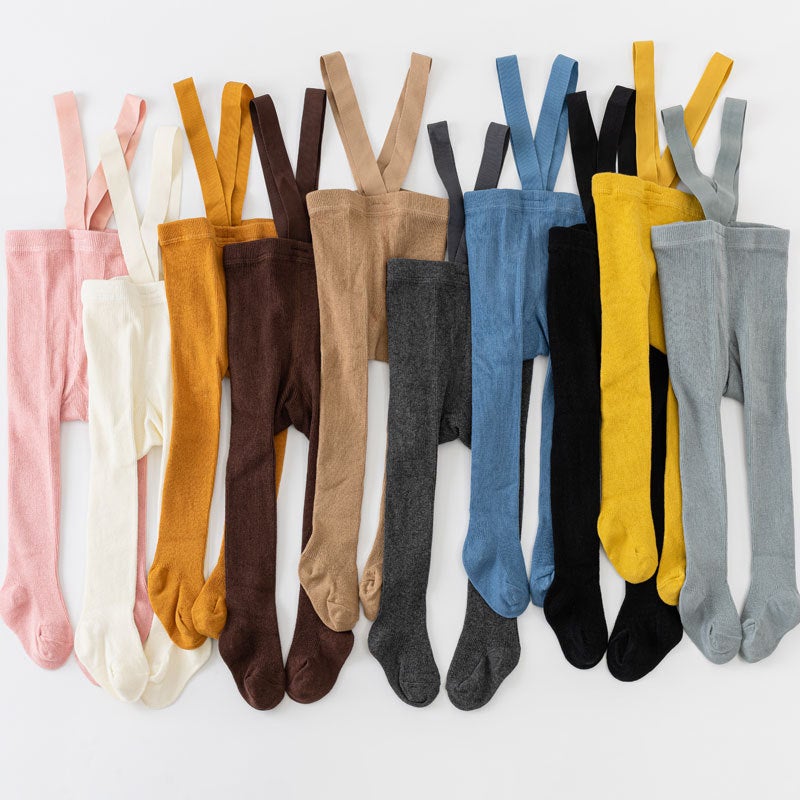 Cotton High Waist Navel Protecting Pantyhose Baby Big Pp Leggings - Image 2