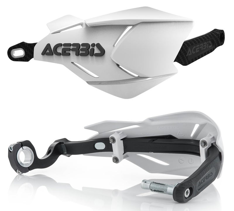 Acerbis 22397.237 Moto Hand Guards, White/Black, Size Unifit - Image 3
