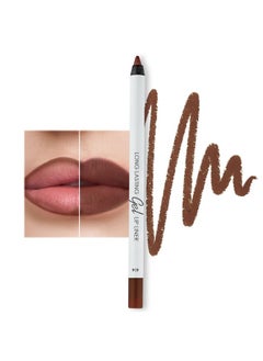 LAMEL Lamel Matte Gel Lip Liner Pencil | Weightless & CreamyTexture - Sharpenable - Longwear & Waterproof - High Pigmented & Flawless Finish - Cruelty-free & Paraben-Free - 414, 1,7g/0.05oz. (Intense Brown)  - Image 1