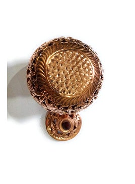ROSEFINCH ROSEFINCH Hindu Goddess Garbo Diya Pot Mataji Navratri Pooja Puja Aarti Worship Shakti Maa Ambe Worship Garba Copper Nakshi Design Garba Multi Pack of 1  - Image 3
