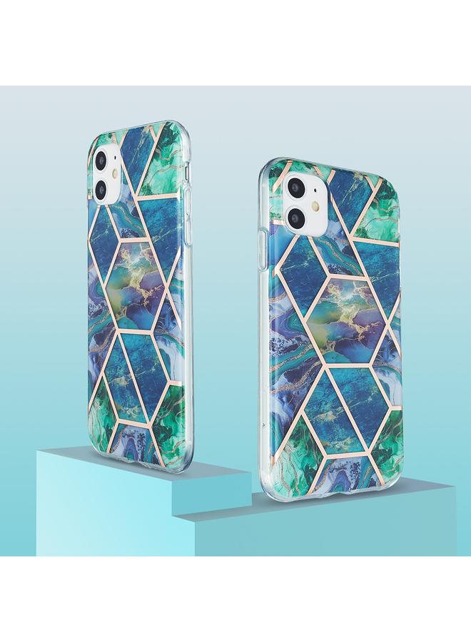 Zaboon Case For iPhone 11 3D Electroplating Marble Pattern TPU Protective Case - Image 2