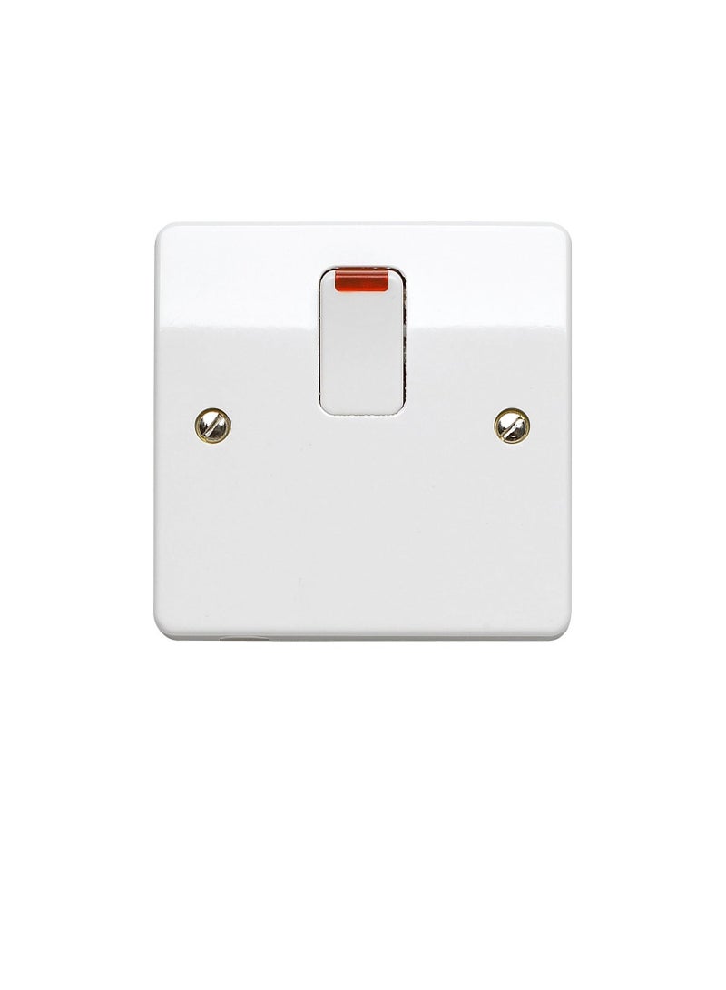 MK K5423WHI 20 amp Double-Pole Switch with Neon - Image 2