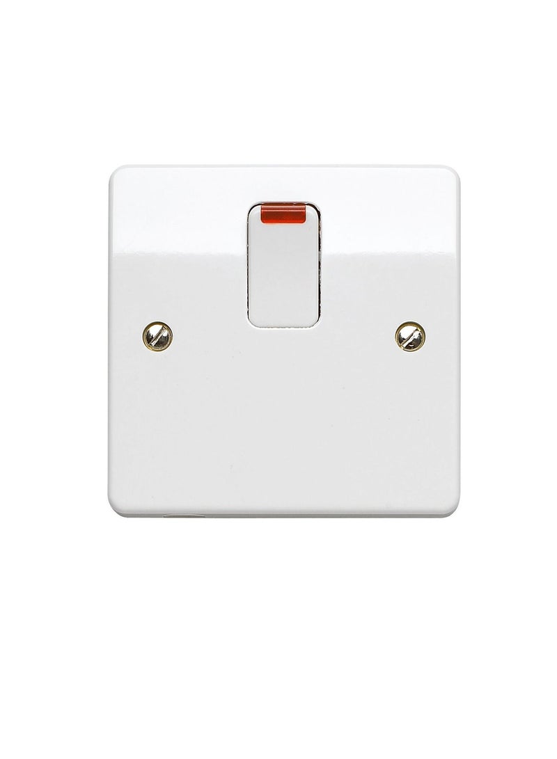 MK K5423WHI 20 amp Double-Pole Switch with Neon - Image 3
