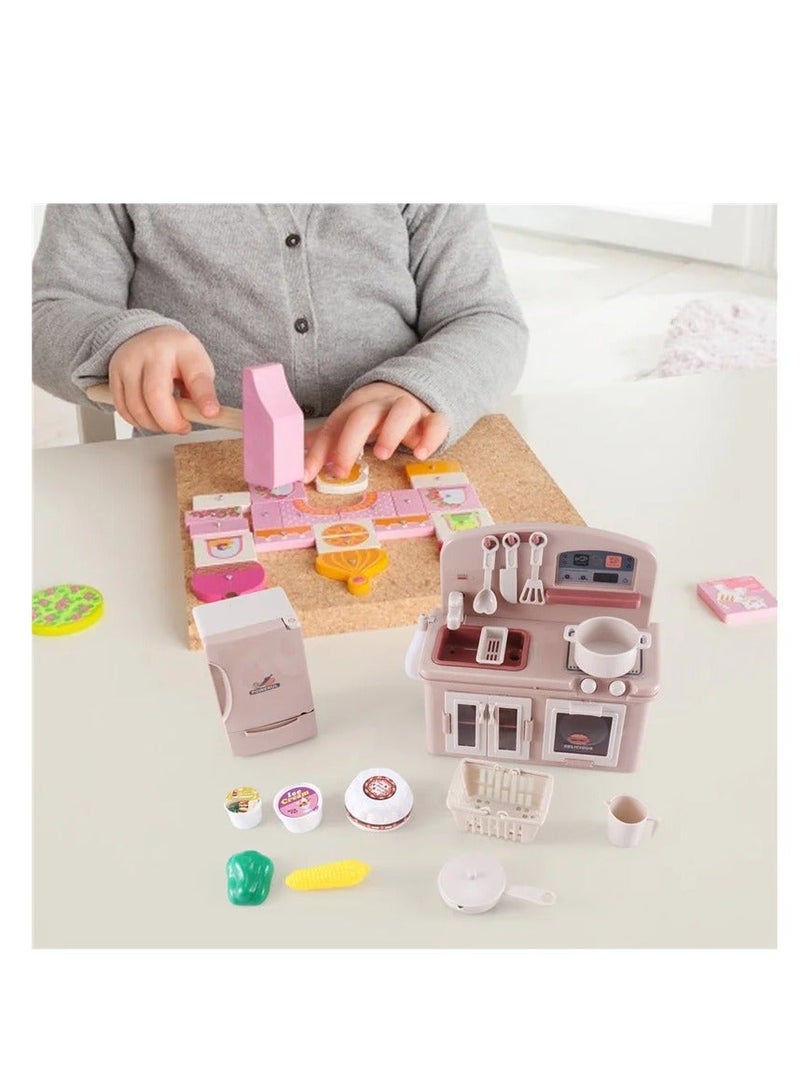 Rally 28 Piece Kitchen Playset - Entertainment and Education for Kids - Image 4