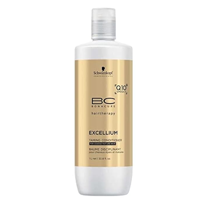 BC Bonacure EXCELLIUM Taming Conditioner with Q10+ Omega-3, 33.81-Ounce - Image 2