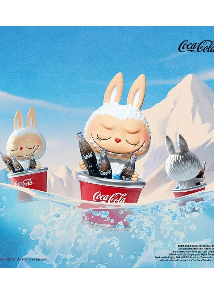 LABUBU Labubu THE MONSTERS Coca-Cola series randomly selects 1 Pop Mart blind box collectible toy art piece 